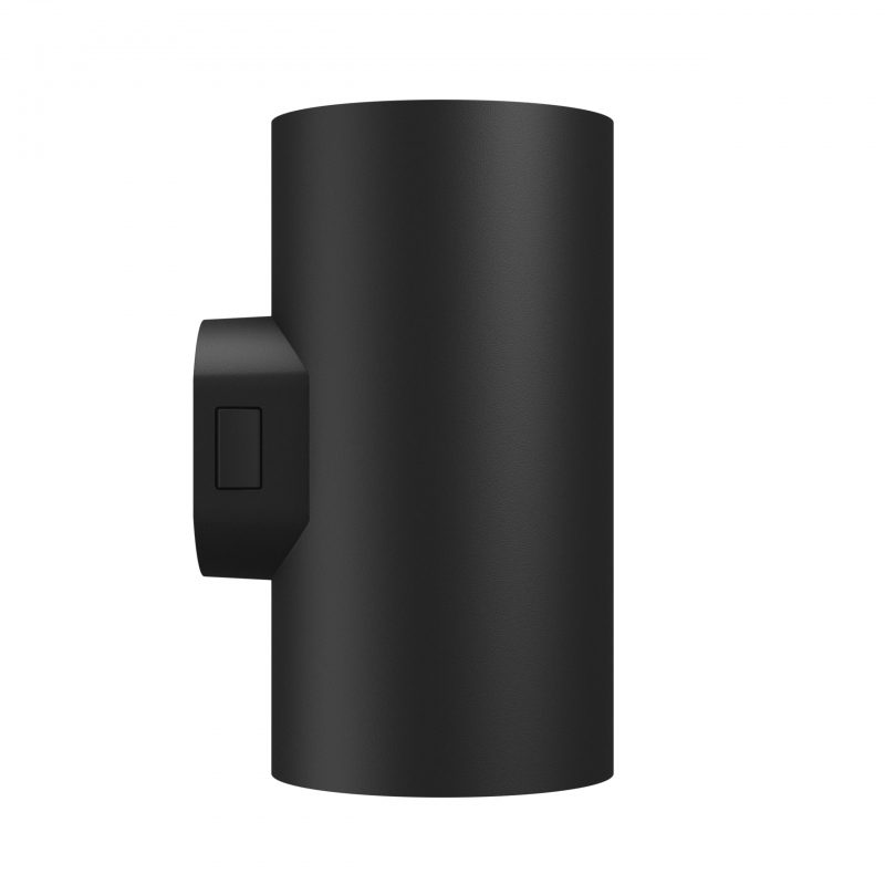 Aplica 2 sensuri TORRE 18W CCT 230V IP54 rotunda neagra