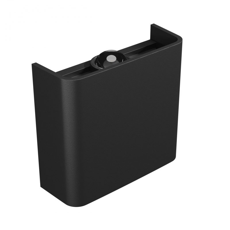 Aplica sus-jos LUNARIX 2W CCT 230V IP54 neagra