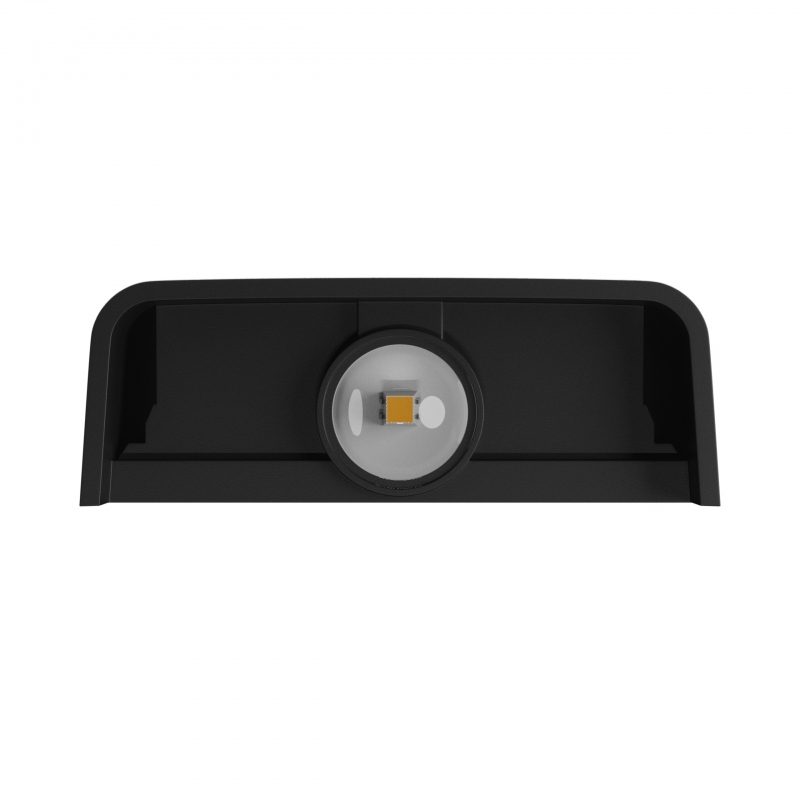 Aplica sus-jos LUNARIX 2W CCT 230V IP54 neagra