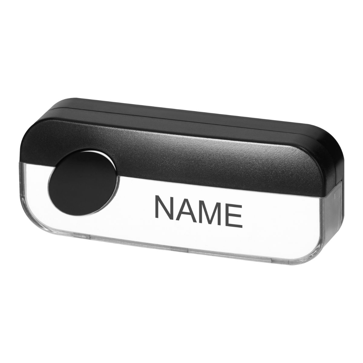Buton sonerie 230V IP44 Negru