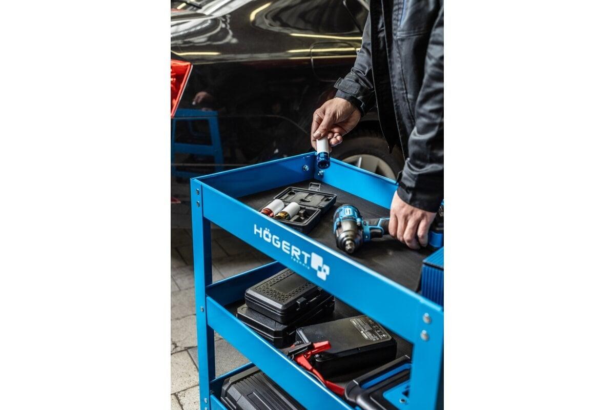Carucior de atelier cu 3 nivele, sarcina 110 kg