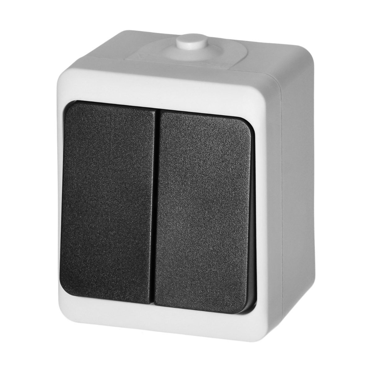 Comutator AQUATIC MINI IP54 alb negru