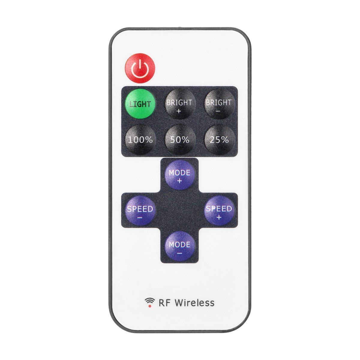 Controller banda LED monocolor cu telecomanda RF 11 butoane 12V 6A 72W