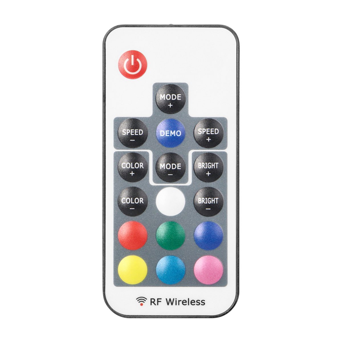 Controller banda LED RGB cu telecomanda RF 17 butoane 12V 6A 72W