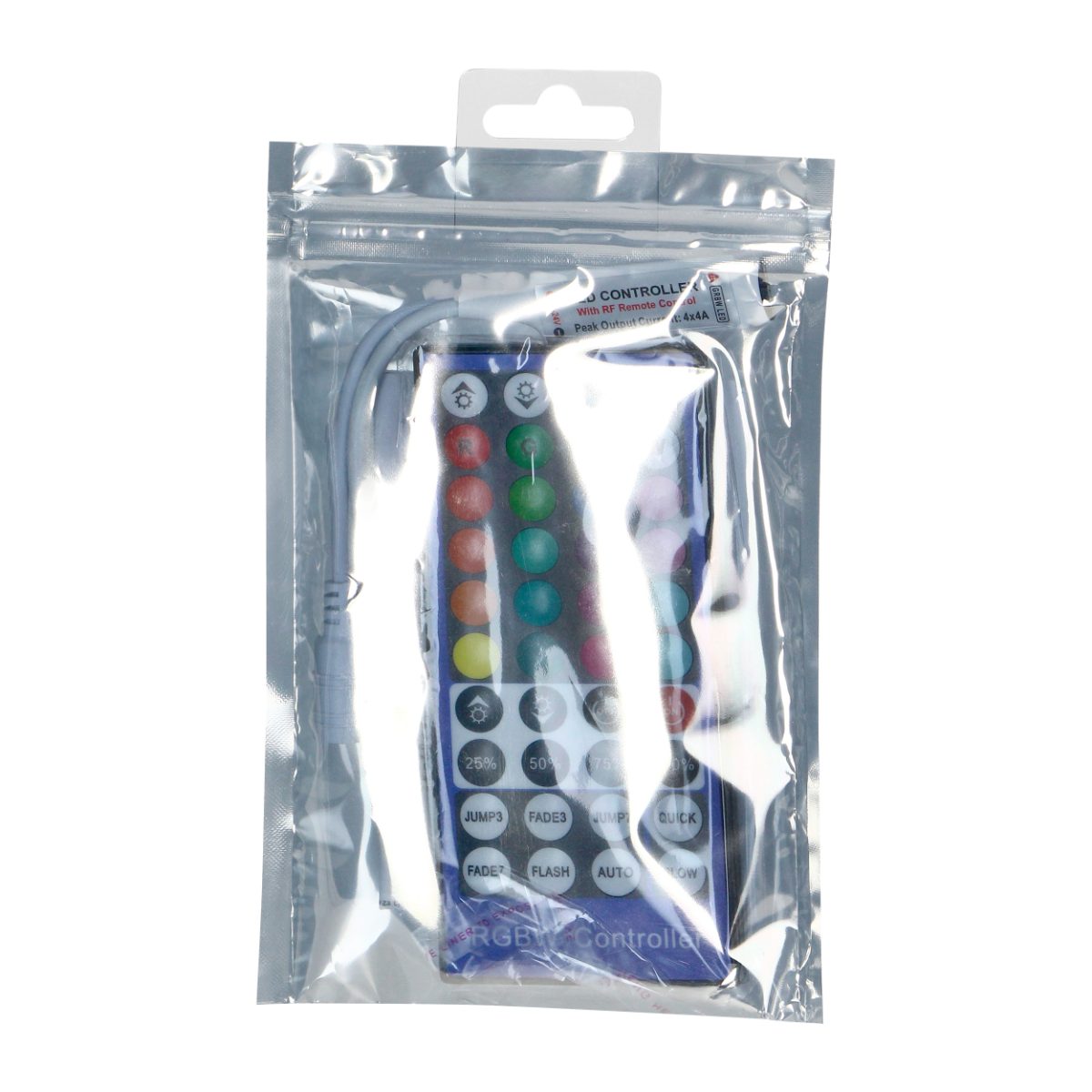 Controller banda LED RGBW cu telecomanda IR 40 butoane 12V 8A 96W