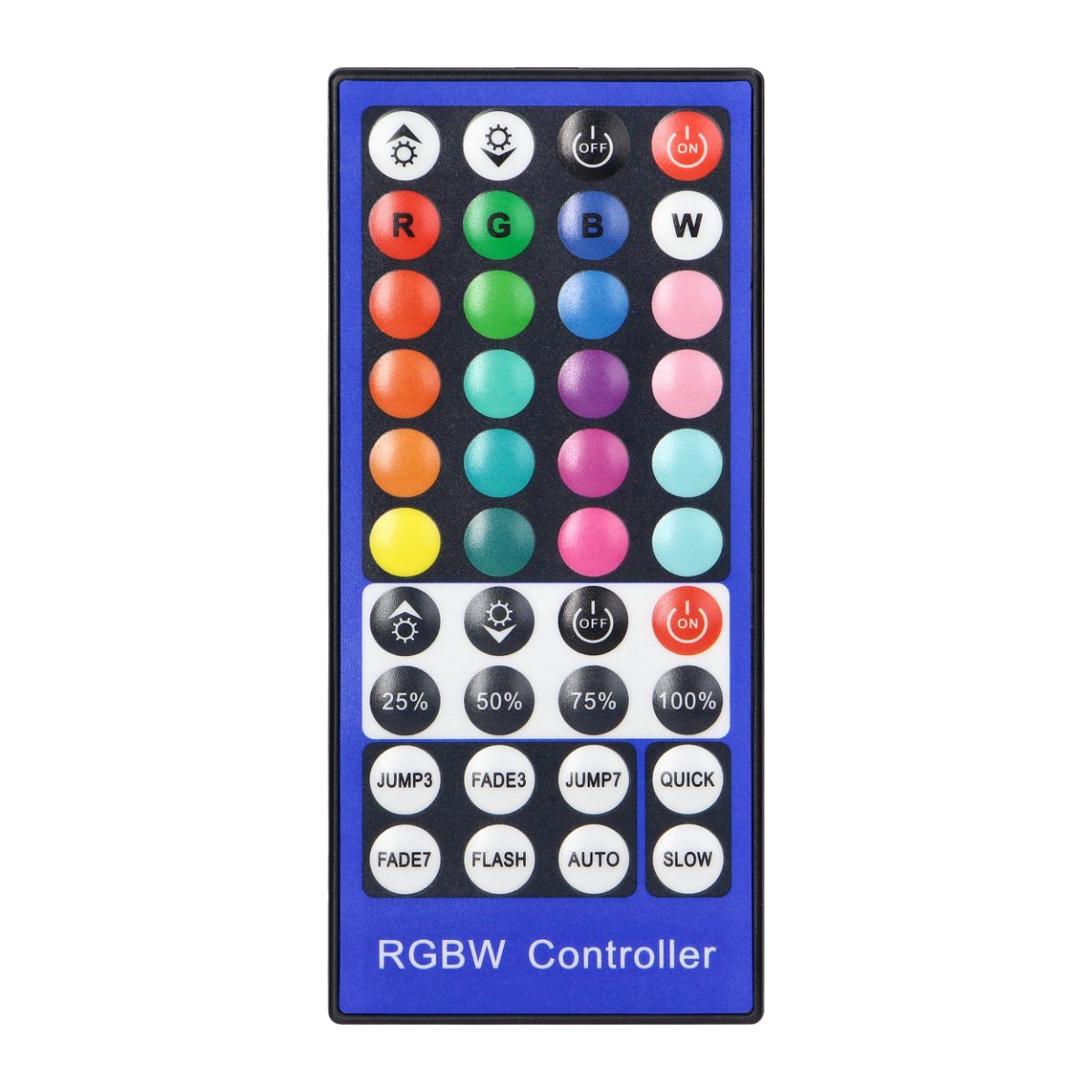 Controller banda LED RGBW cu telecomanda IR 40 butoane 12V 8A 96W