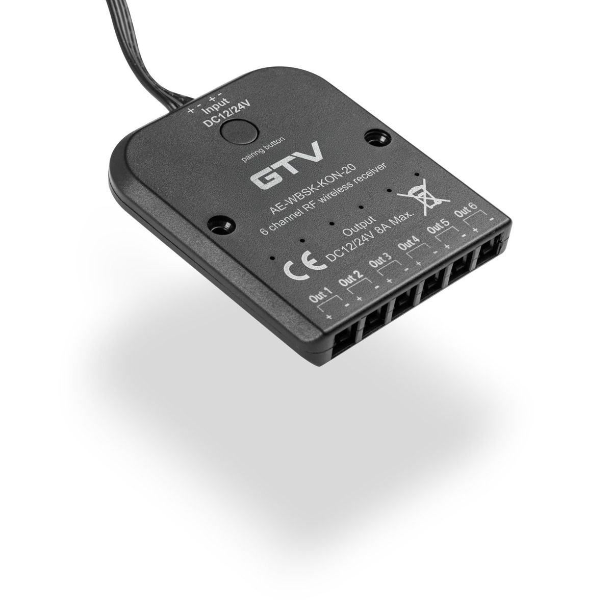 Controller SKY 8A 12V/96W 24V/192W cablu 1m miniAmp