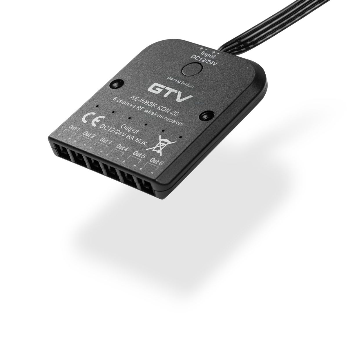 Controller SKY 8A 12V/96W 24V/192W cablu 1m miniAmp