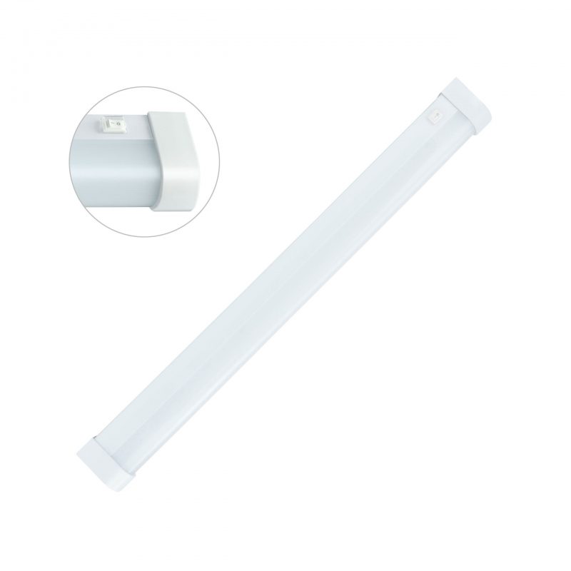 Corp de baie AQUATICA 15W 4000K 230V IP44 596x46x63 mm cu intrerupator