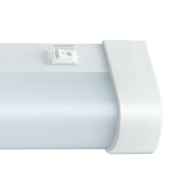 Corp de baie AQUATICA 15W 4000K 230V IP44 596x46x63 mm cu intrerupator