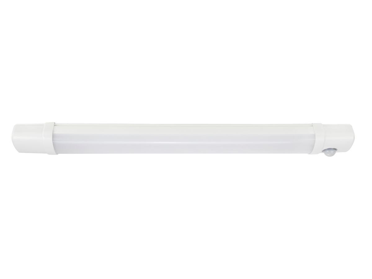 Corp de iluminat etans LED TRI-PROOF cu senzor PIR, 30 W, 3600 lm, 65 cm