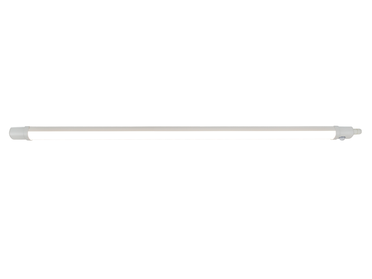 Corp de iluminat etans LED TRI-PROOF cu senzor PIR, 40 W, 4800 lm, 125 cm
