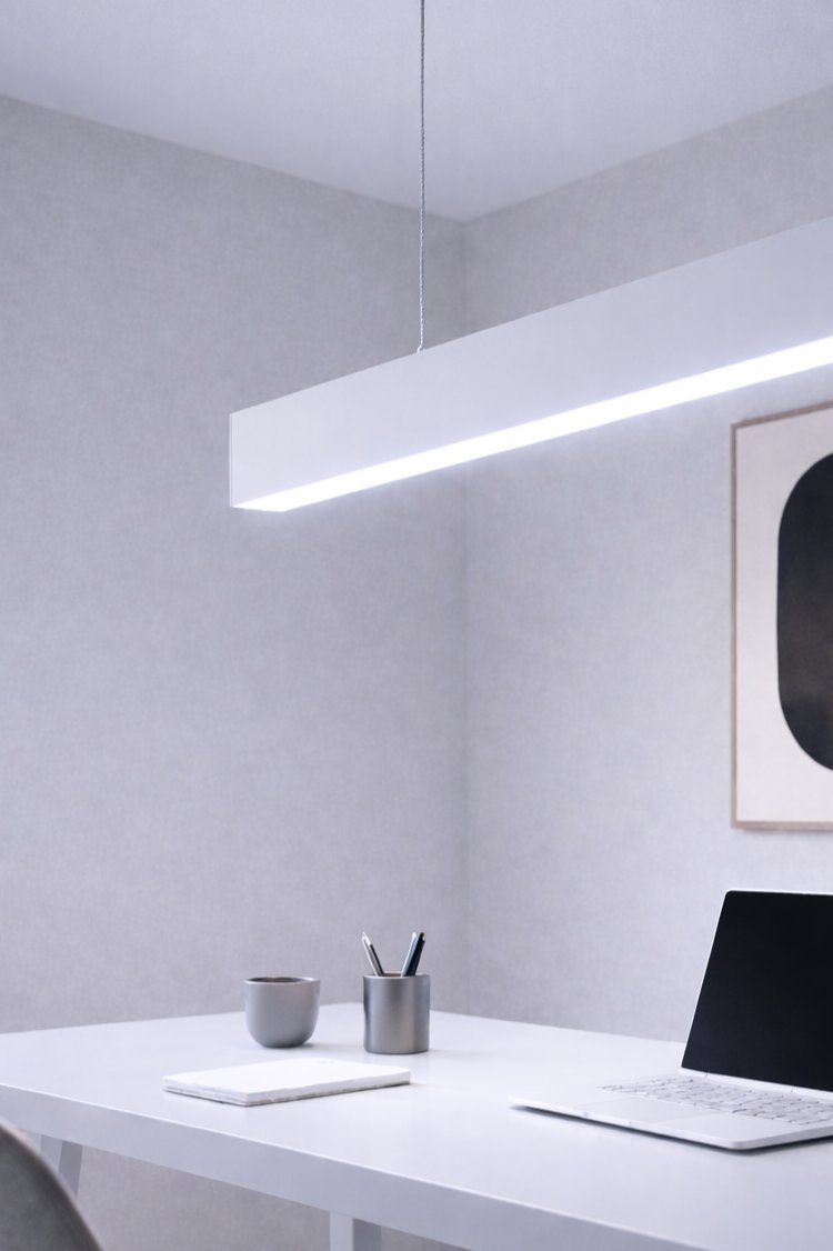 Corp liniar LUNA LED 40W 4800lm CCT AC220-240V AL/PC 120cm alb