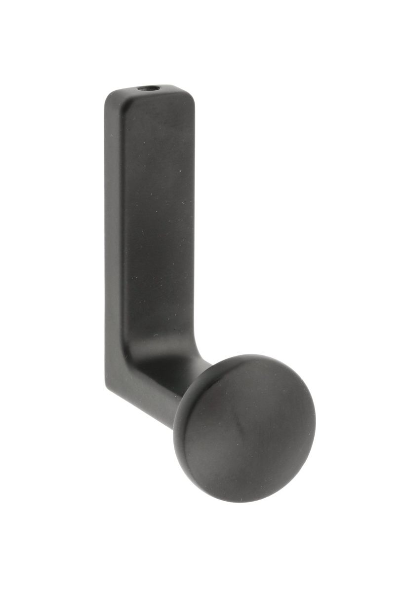 Cuier ARCO 62x46 mm negru mat