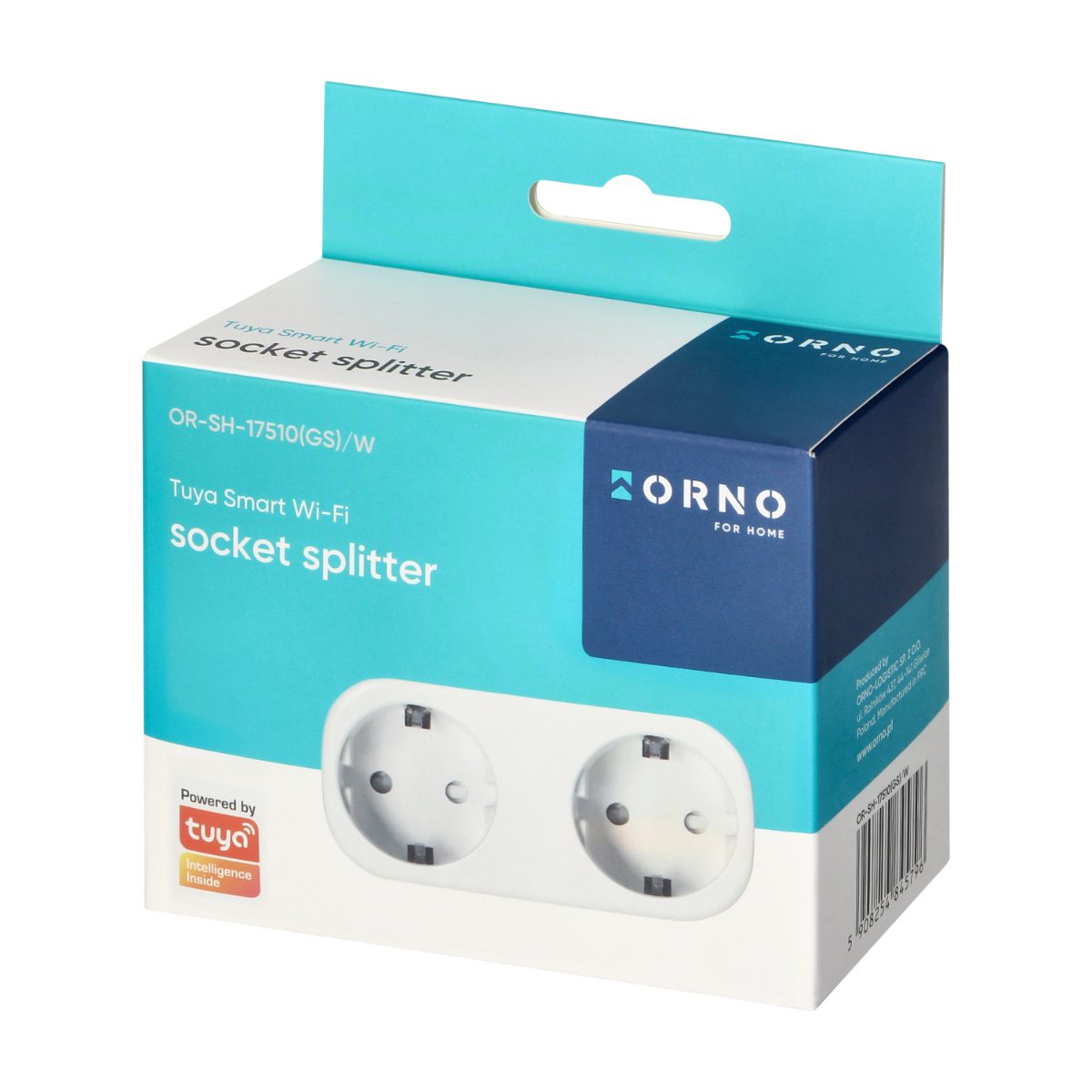 Dublu stecher 2xSchuko Tuya Smart Wi-Fi wireless