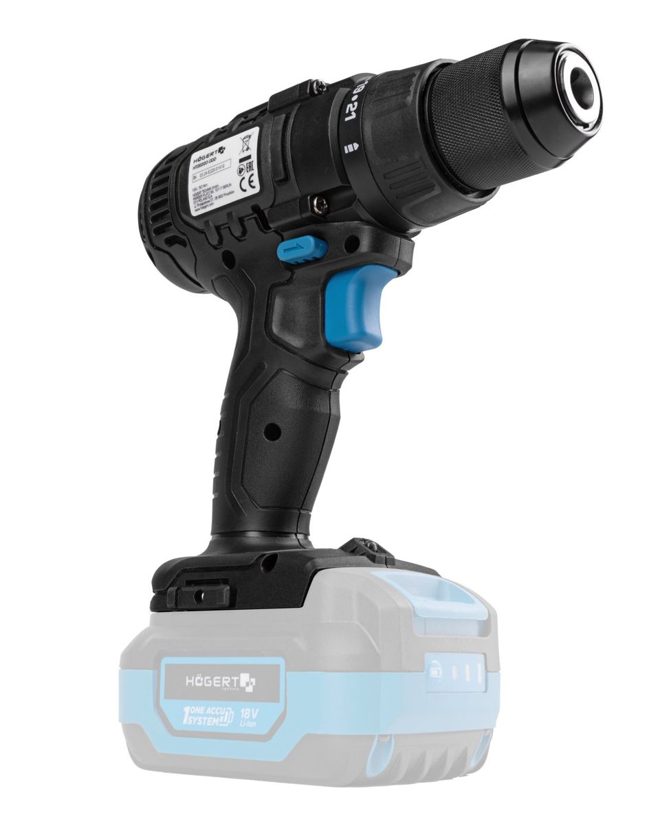 Filetanta percutie 50 Nm 18 V + baterie de 2 Ah