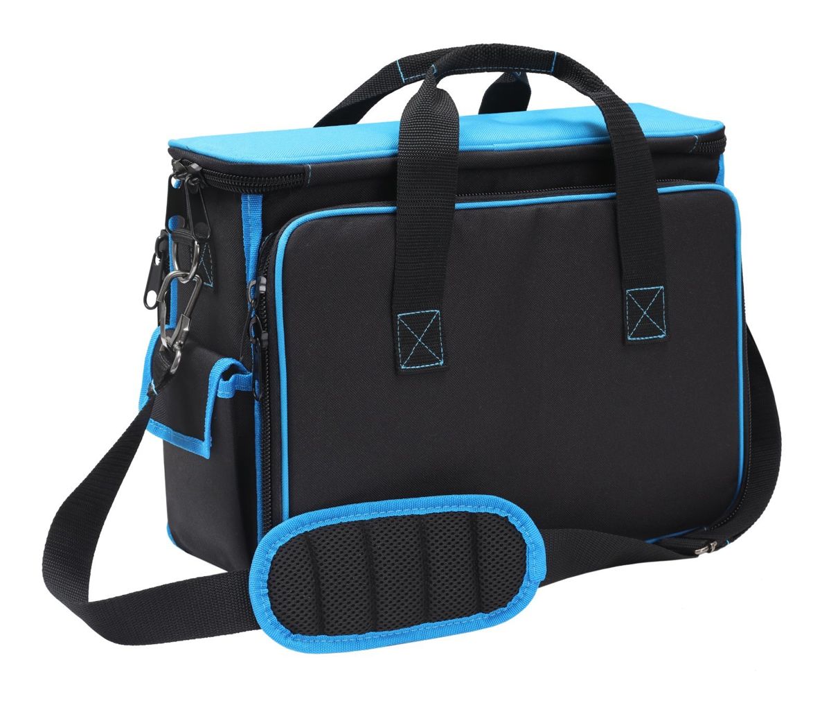 Geanta scule 21x42x32cm 3 compartimente 26 buzunare