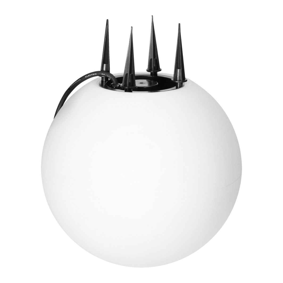 Glob decorativ de gradina LUNA II 1xE27 max 18W IP65 alb Ø280mm