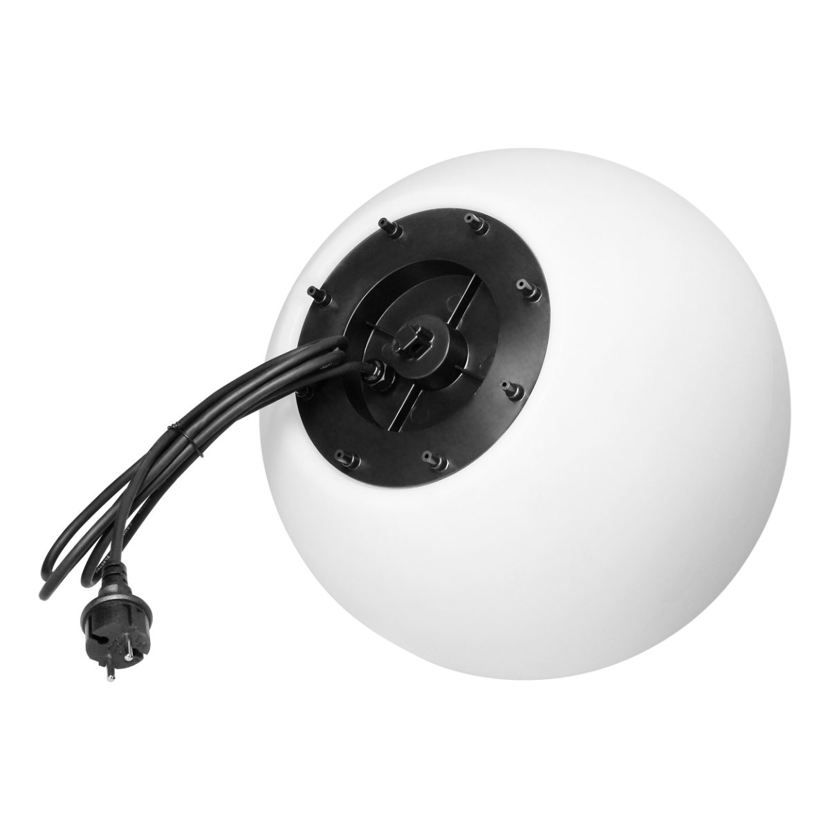 Glob decorativ de gradina LUNA II 1xE27 max 18W IP65 alb Ø380mm