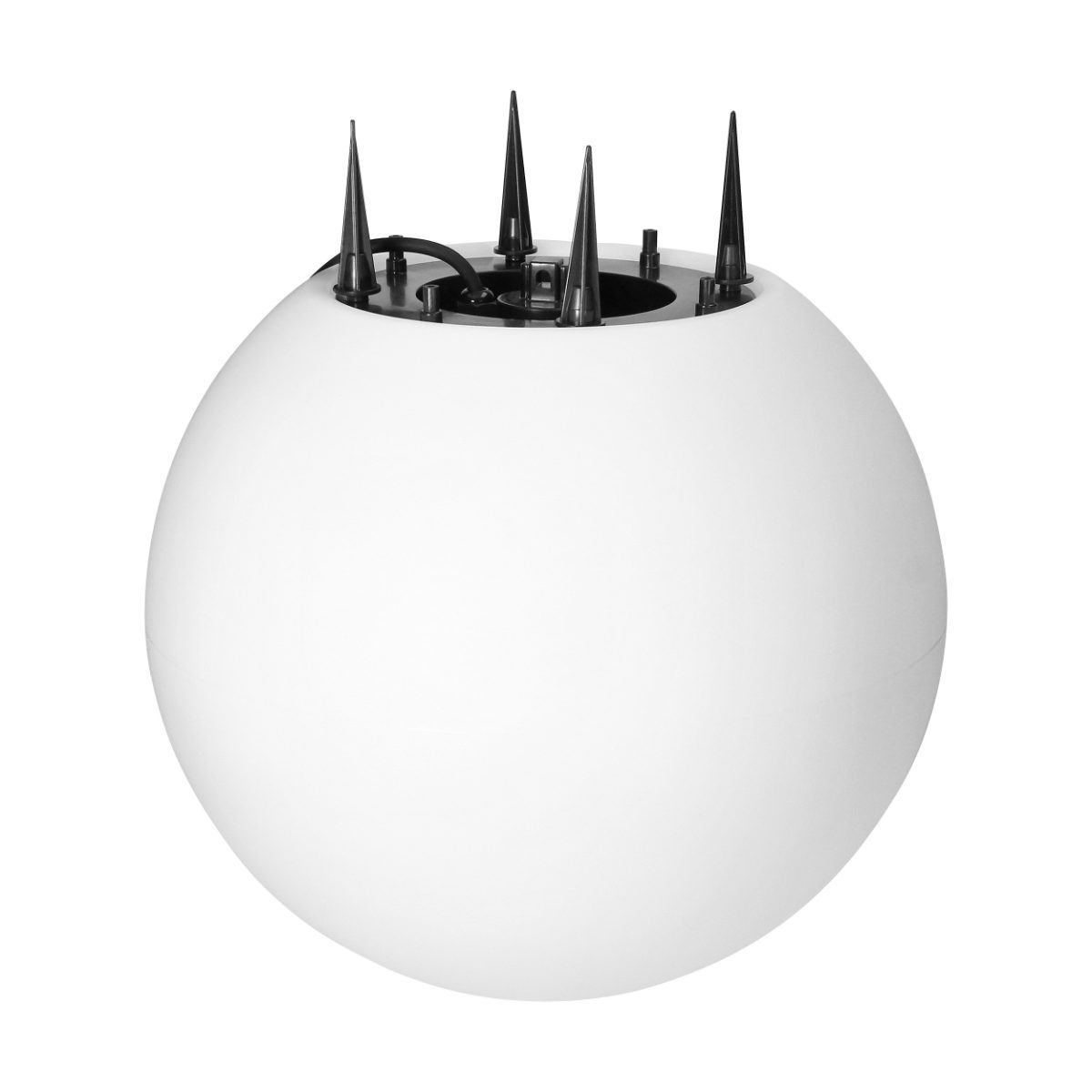 Glob decorativ de gradina LUNA II 1xE27 max 18W IP65 alb Ø380mm