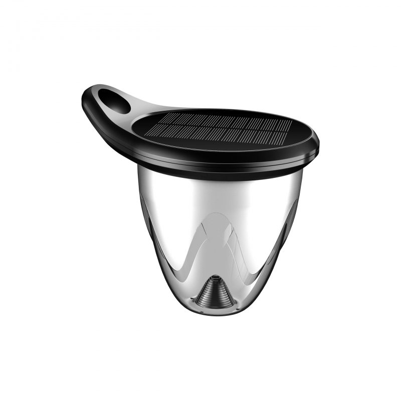 Lampa solara BRILO 1W 100lm CCT IP44 tip tarus 15x18x13.5cm