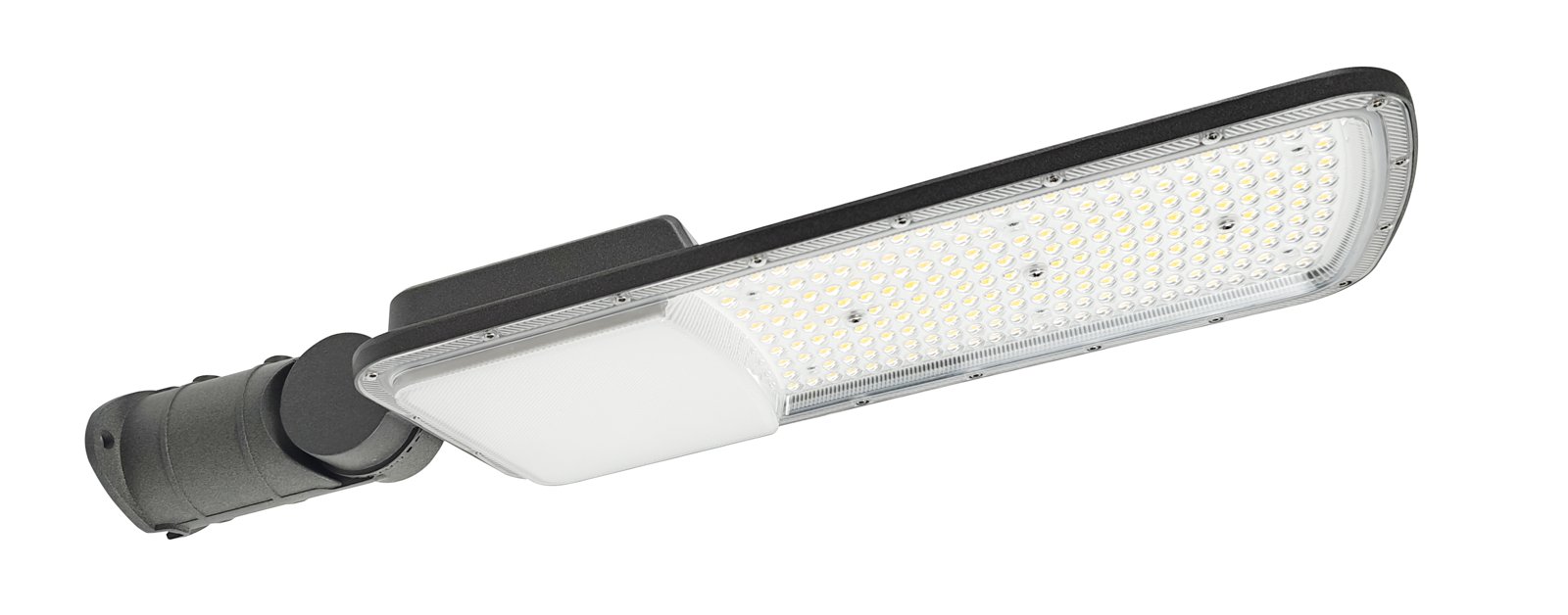 Lampa stradala INDIANA II LED 150W 21000lm 4000K AC180-250V 10kV IP65 gri