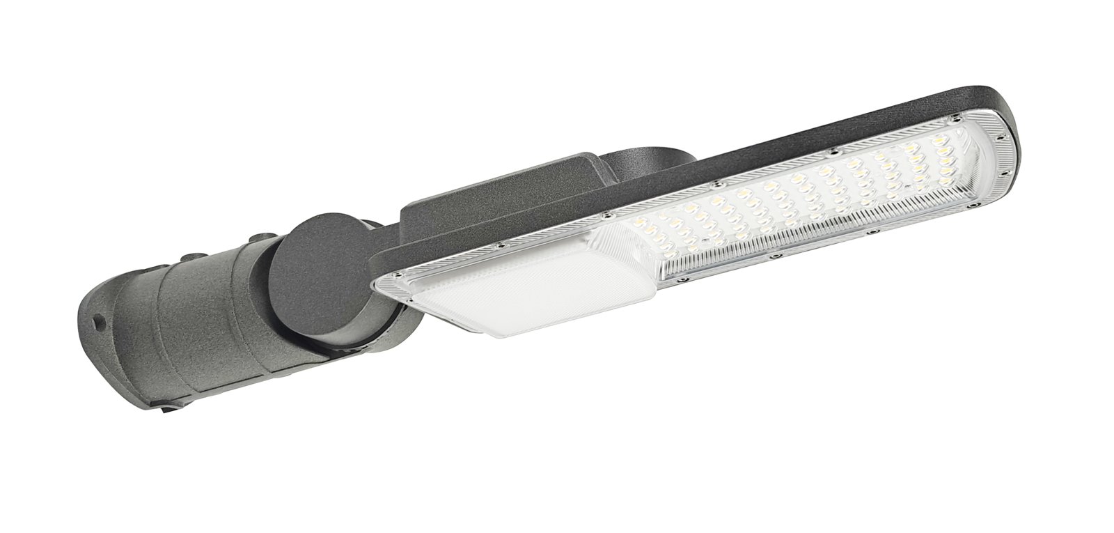 Lampa stradala INDIANA LED 50W 7000lm 4000K AC180-250V 4+4KV IP65 gri