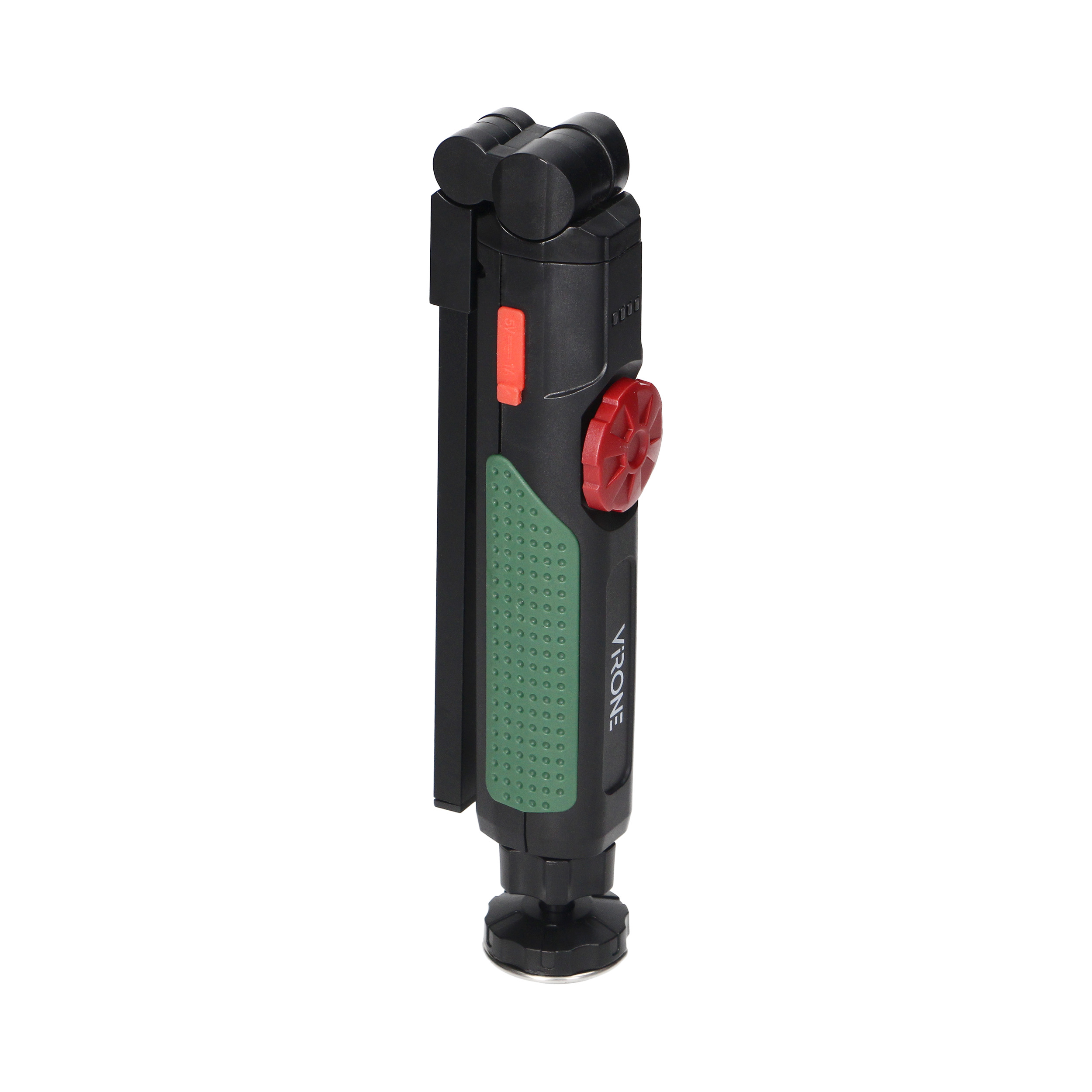Lanterna de atelier LED, 5 W, 600 lm, 1500 mAh, negru