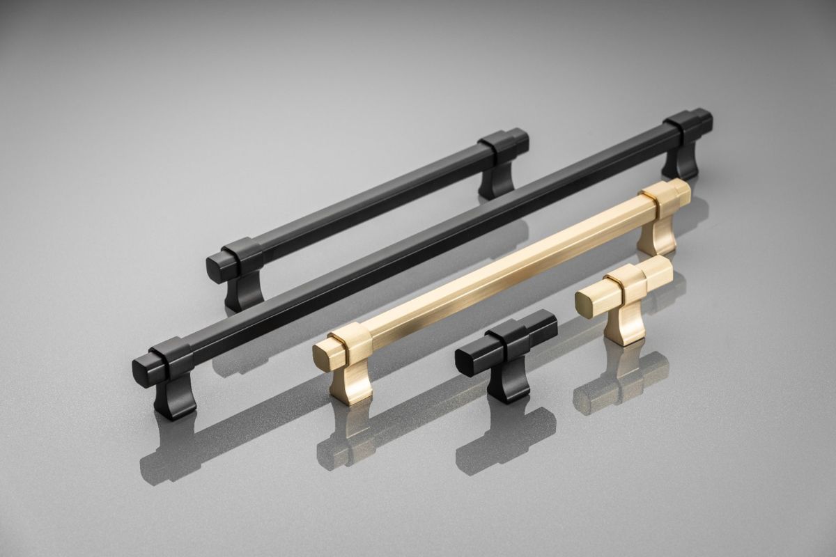 Maner IMPERIAL C=256 mm L=296 mm ZnAl negru mat