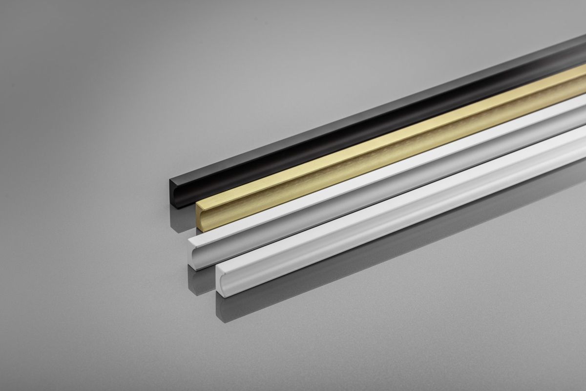 Maner mobila GROOVE 1200 mm negru mat