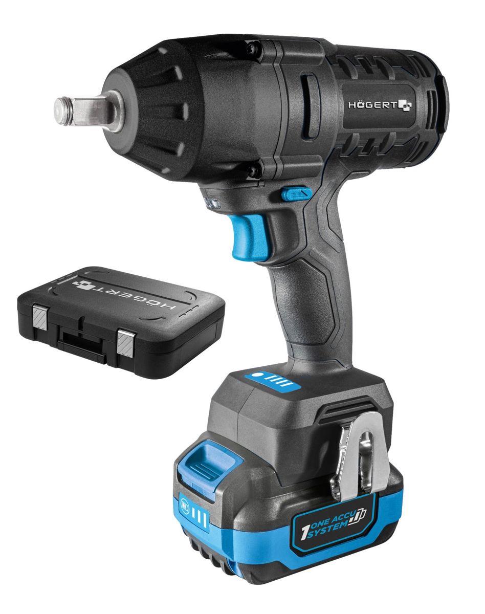 Masina de insurubat cu impact acumulator incarcator 18 V 4Ah patrat 1/2