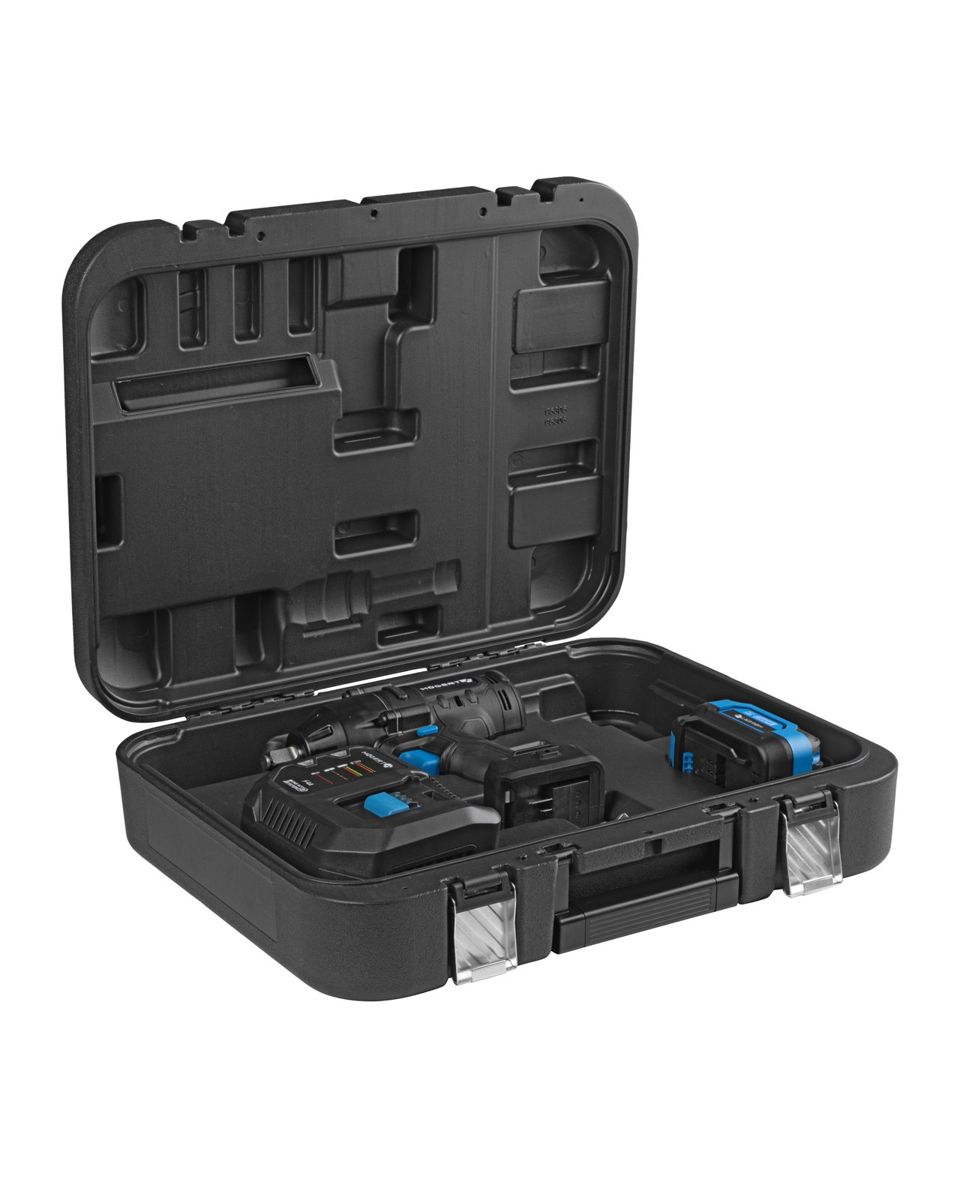 Masina de insurubat cu impact acumulator incarcator 18 V 4Ah patrat 1/2