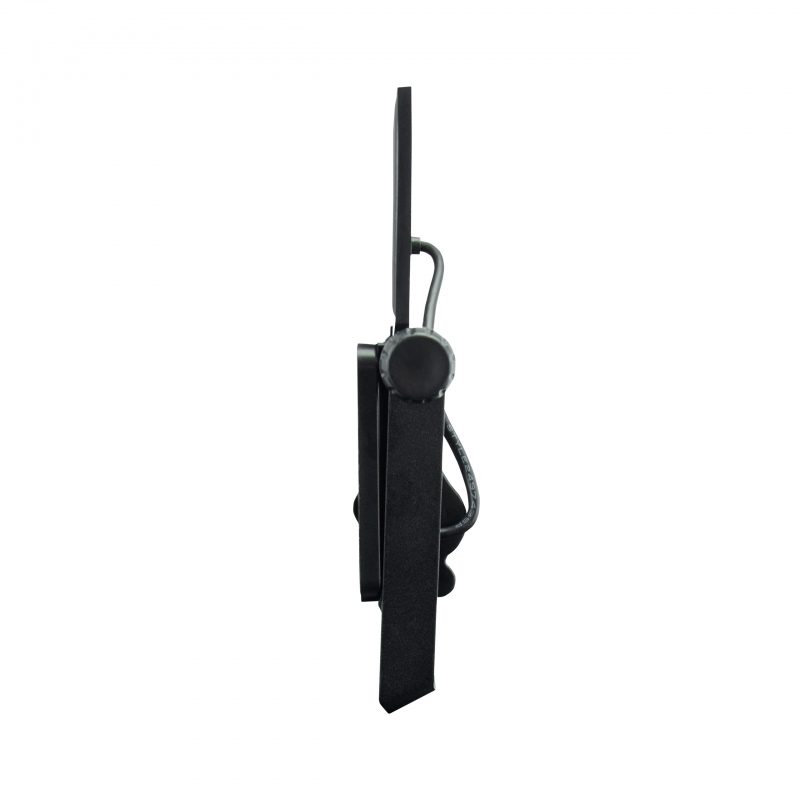 Mini proiector solar NOCTIS 2W 6000K IP65 negru