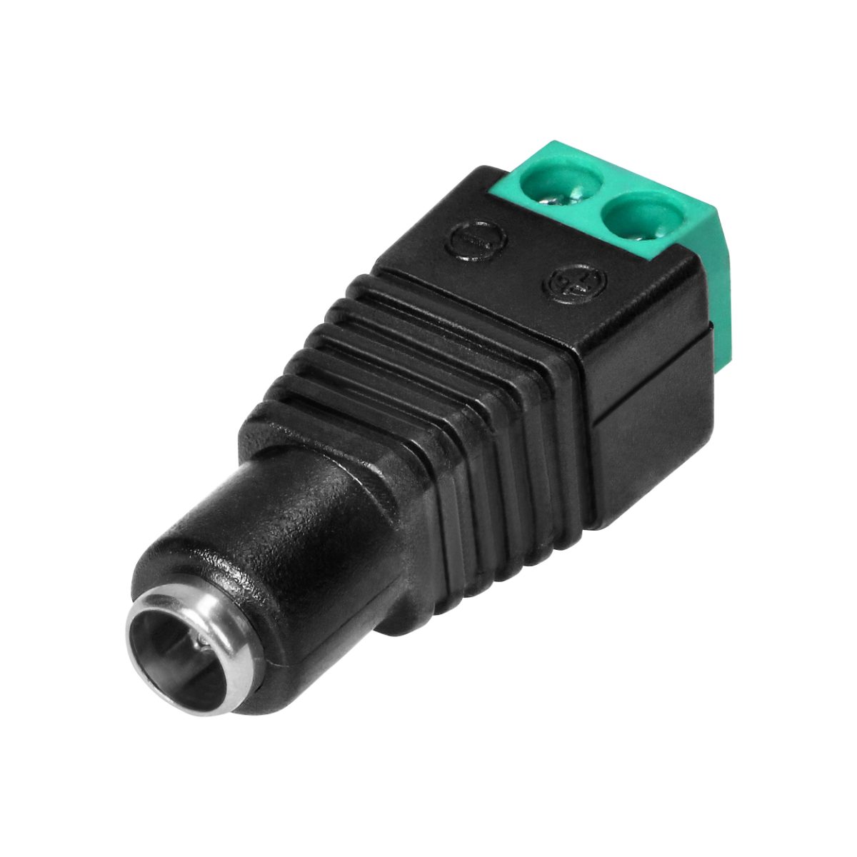 Mufa DC mama 5,5/2,1 mm cu borne pentru banda LED monocolor