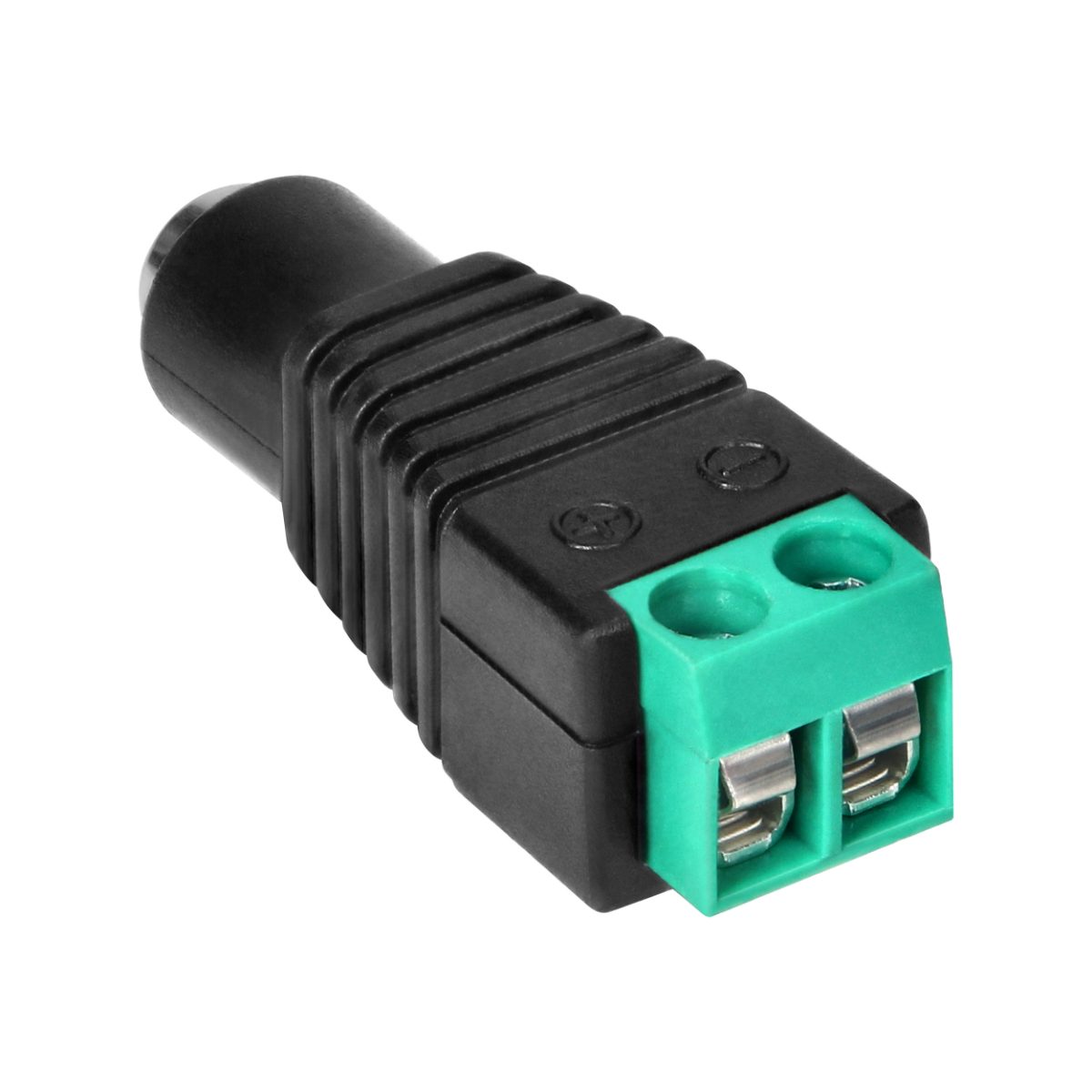 Mufa DC mama 5,5/2,1 mm cu borne pentru banda LED monocolor