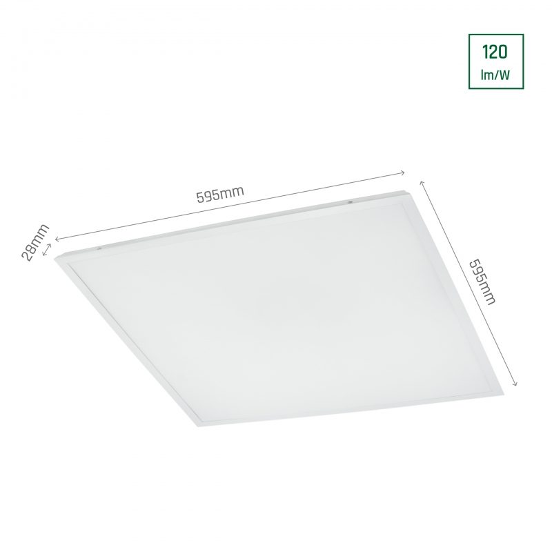 Panou LED ALGINE 40W 4000K 230V IP20 600x600 mm alb