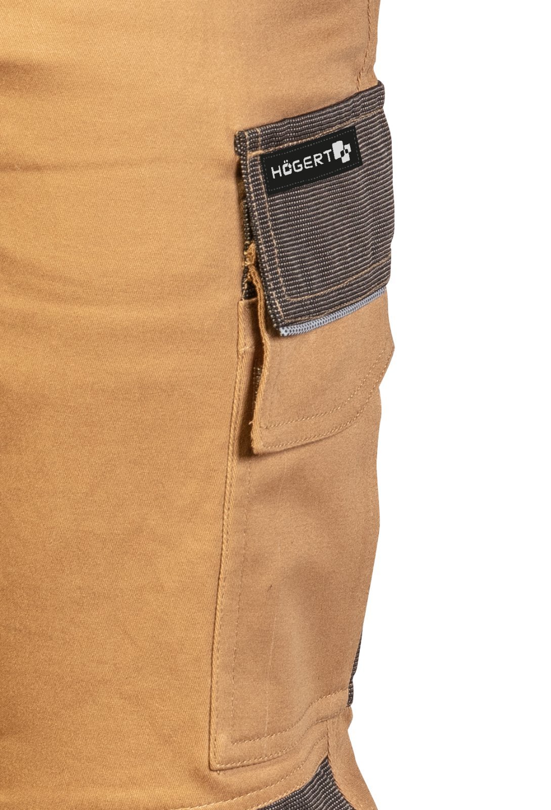 Pantaloni de lucru fara pieptar bej marimea MD