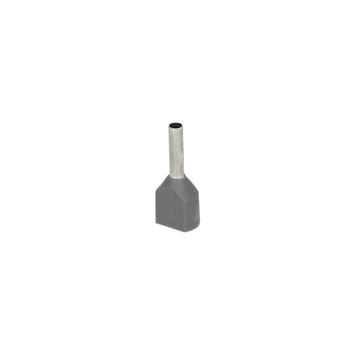 Pin sertizare dublu gri 2.5mm2 L sertizare: 10mm set 100 buc