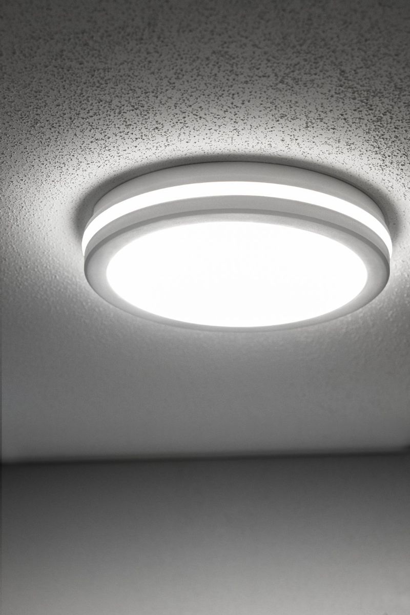 Plafoniera MARS 9in1 24/18/12W 100lm/W CCT AC220-240V IP65 alba