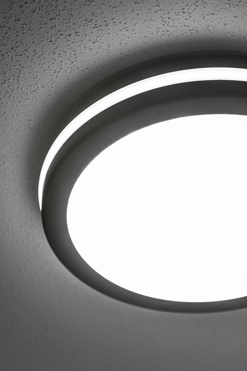 Plafoniera MARS 9in1 24/18/12W 100lm/W CCT AC220-240V IP65 neagra