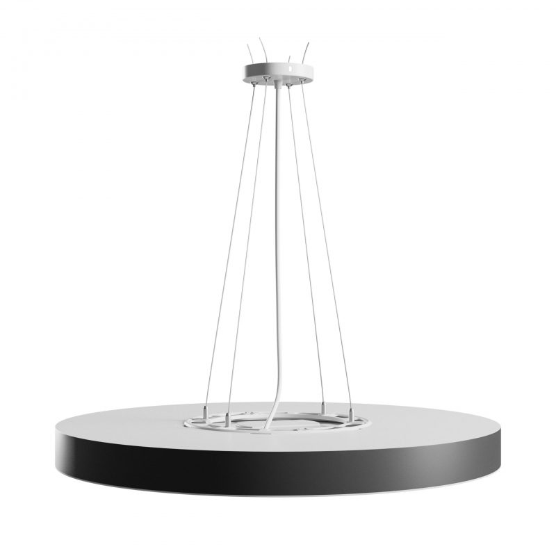 Plafoniera OPTIMA Neagra 65W CCT 230V IP20 D:600mm