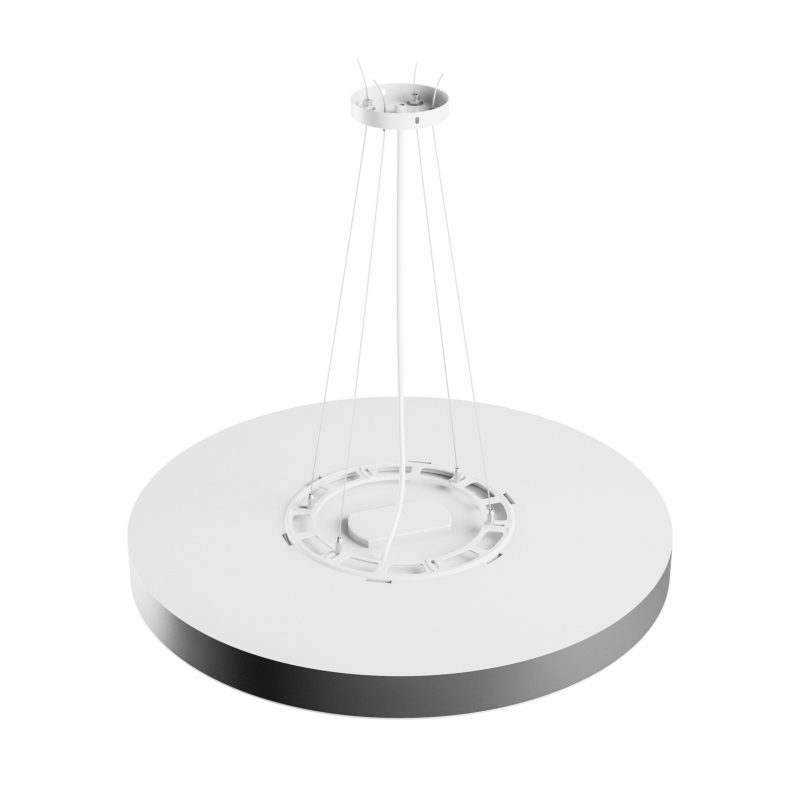 Plafoniera OPTIMA Neagra 65W CCT 230V IP20 D:600mm