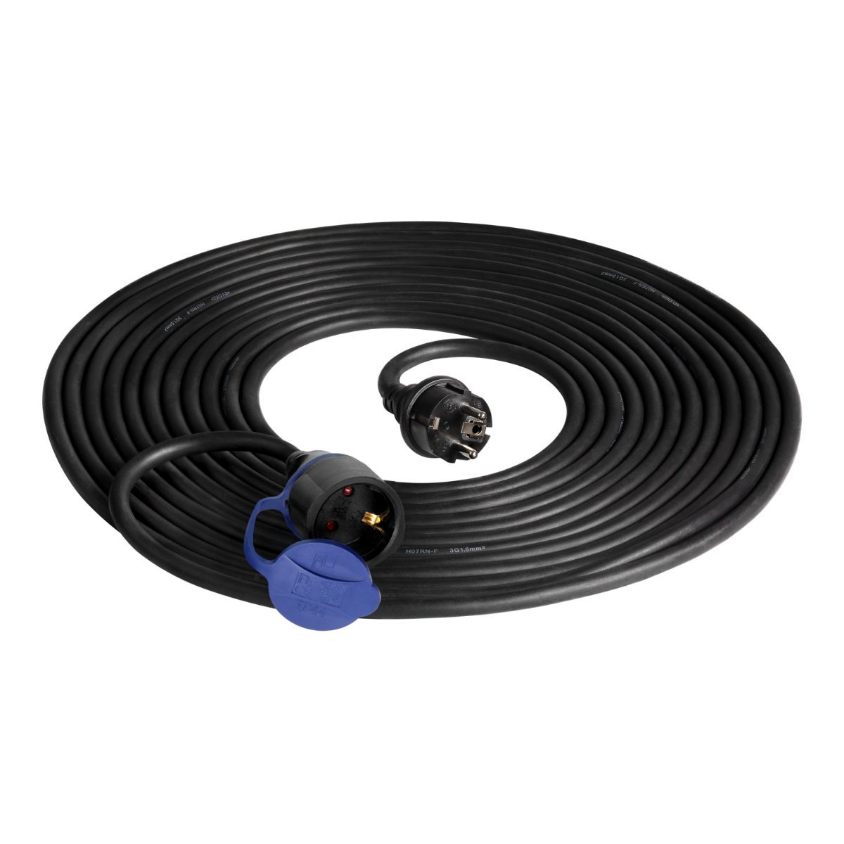 Prelungitor industrial 10m IP44 cablu H07RN-F 3x1.5mm2 230VAC 16A