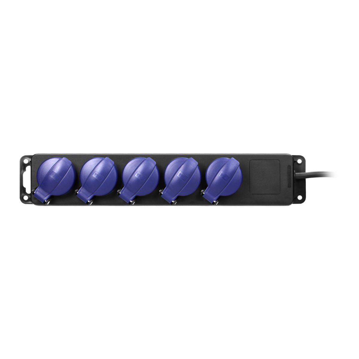 Prelungitor industrial 5 prize 5 m cablu H05RR-F 3x1.5 mm2 IP44 max. 3680W