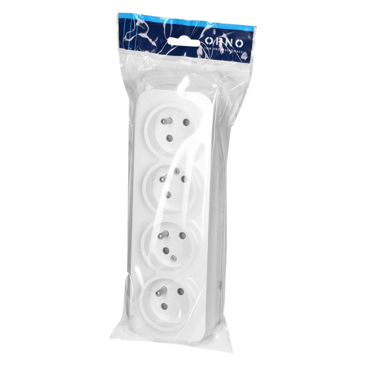 Priza cvatrupla alba ToDo 16A/230VAC IP20 aplicata