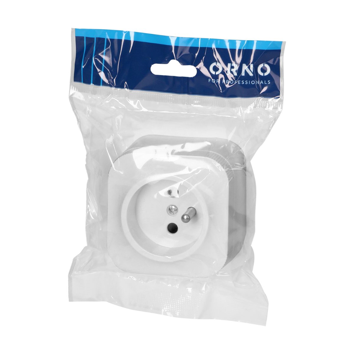 Priza simpla alba ToDo 16A/230VAC IP20 aplicata