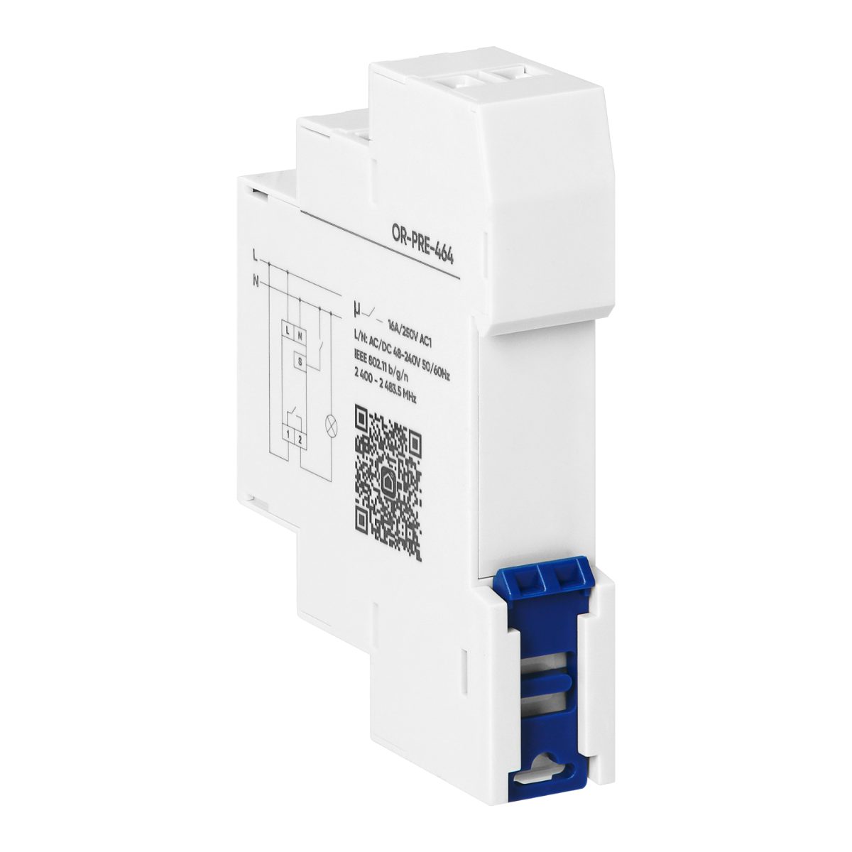 Programator 1 modul iesire 1 releu max.16A/230V DIN TH-35mm Tuya Smart Wi-Fi