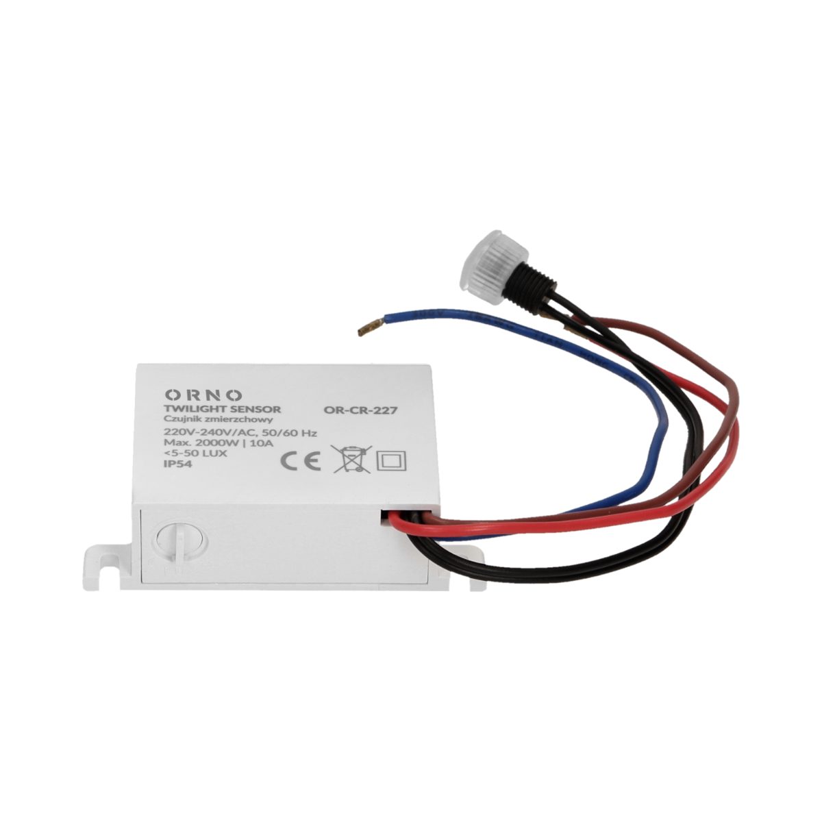 Senzor crepuscular MINI MAX.2000W IP54