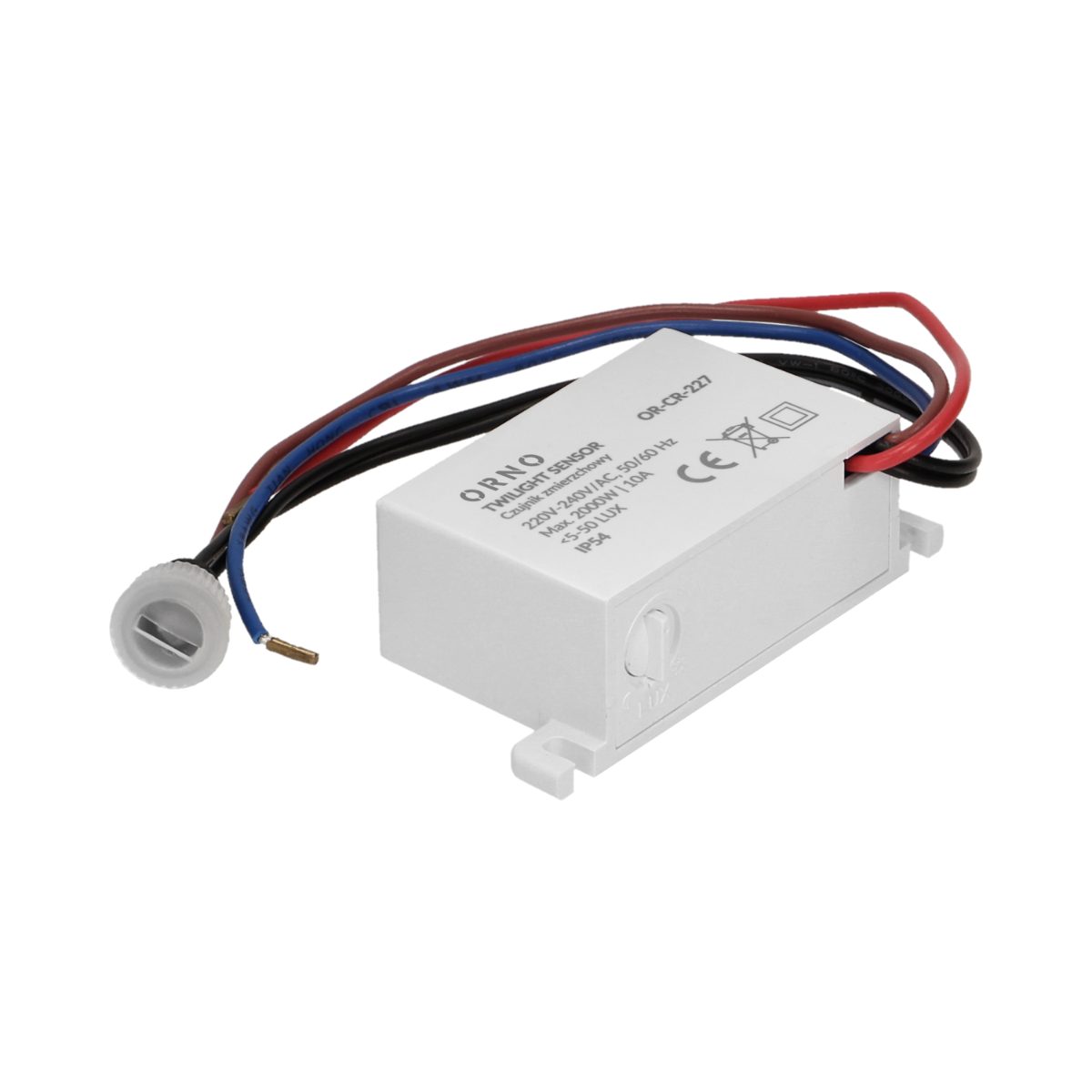 Senzor crepuscular MINI MAX.2000W IP54