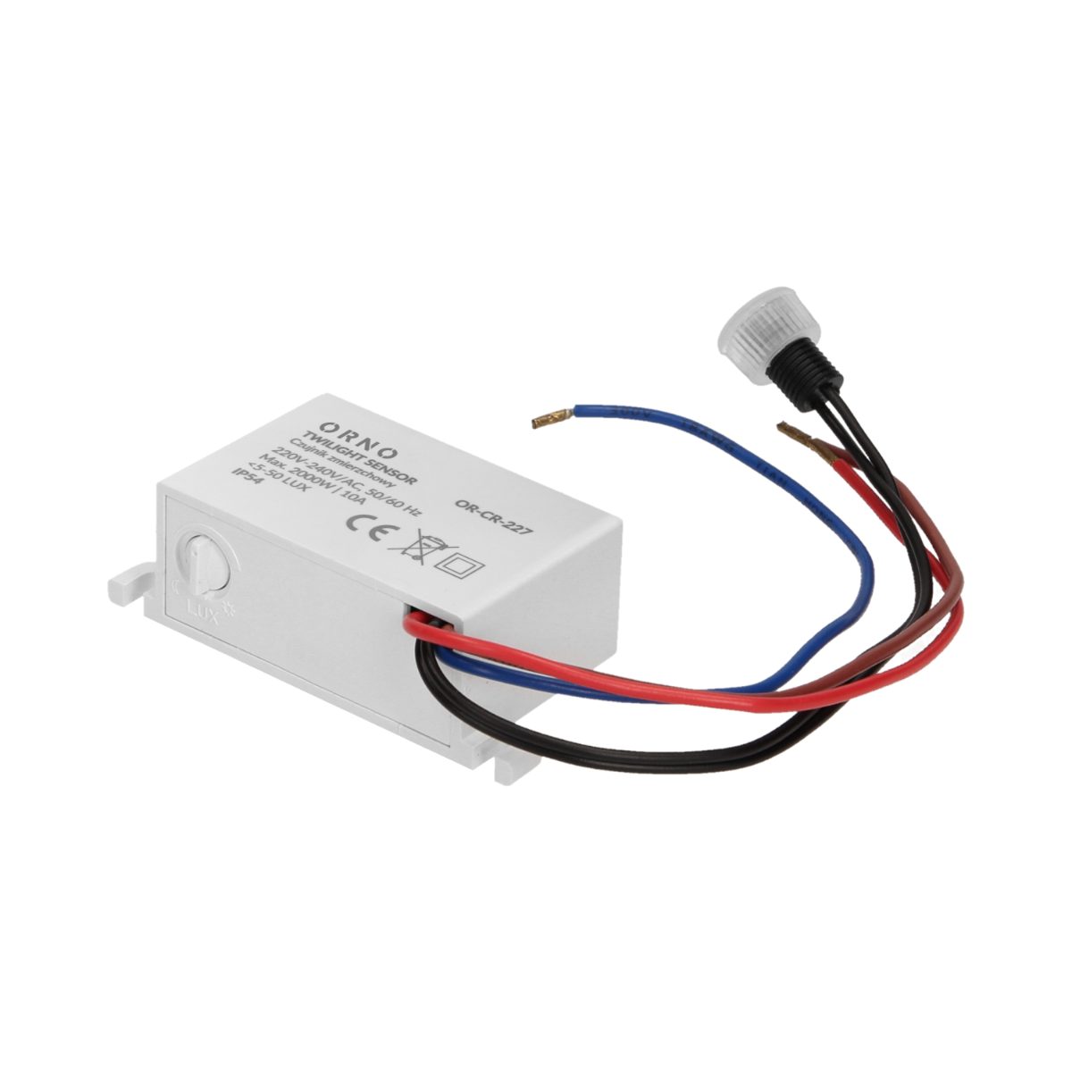 Senzor crepuscular MINI MAX.2000W IP54